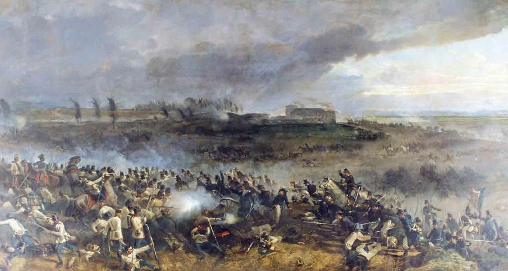 Combattimento per la presa della Contracania, Battaglia di San Martino, 1874 - Palazzo Reale, Torino